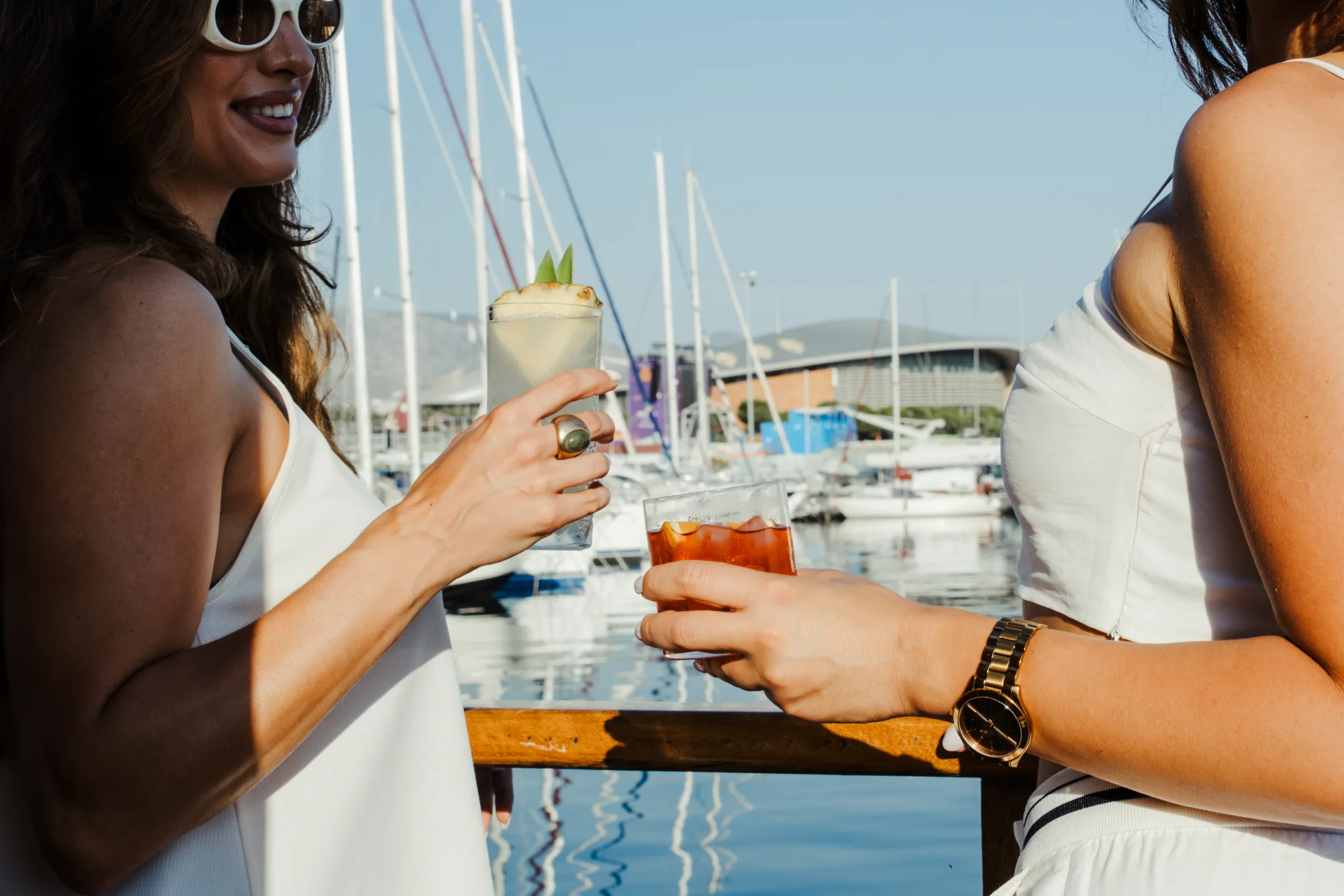 Content production yacht event in Athens