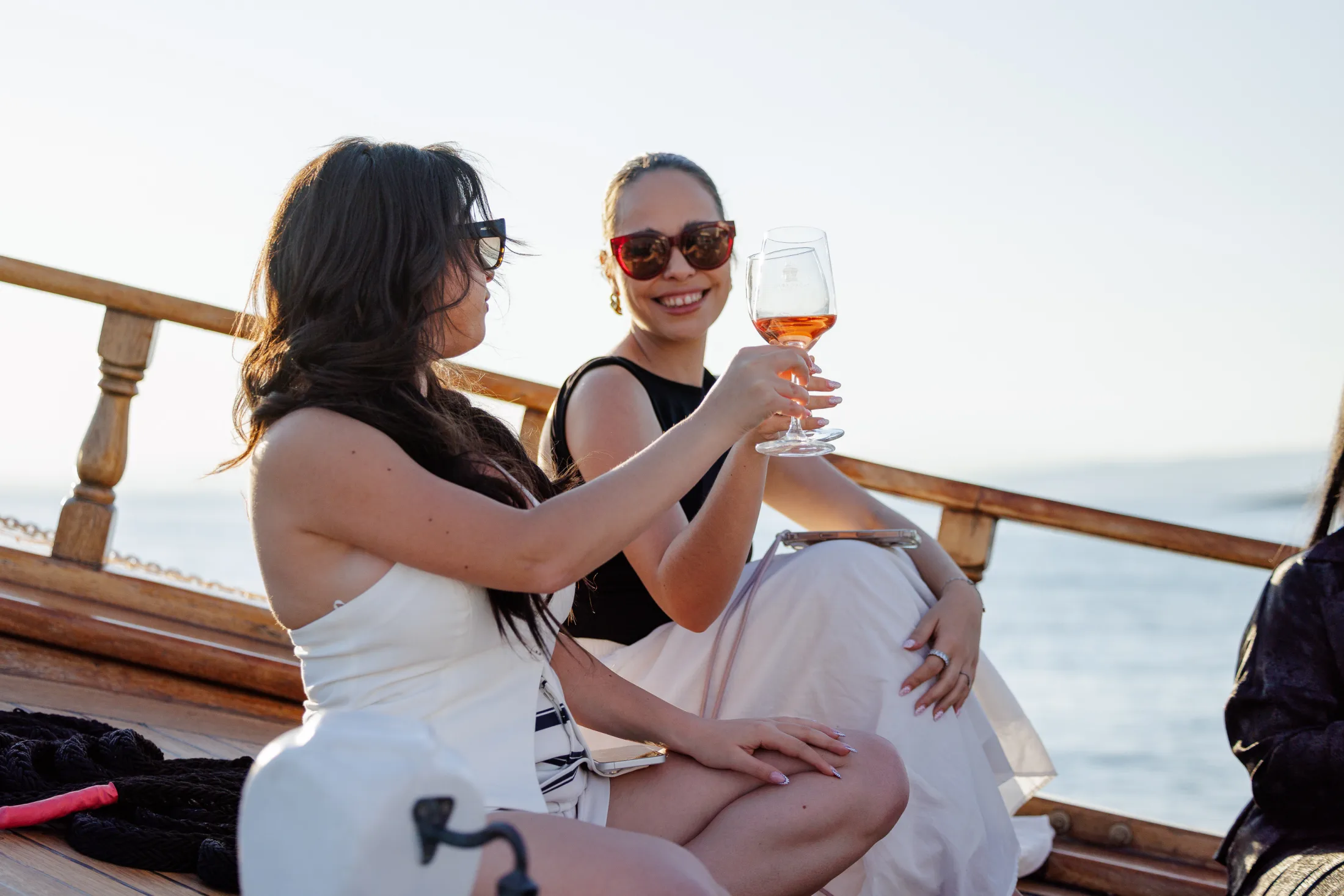 AXION ESTI during a private Athenian Riviera cruise